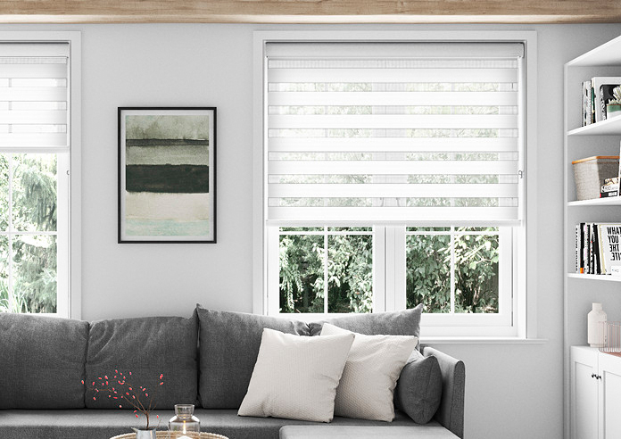 Origin, White - Twist&Fit Day and Night Blind - Image 3
